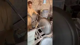 Superb making stainless steel dish small #unitefstate #skillvideos #italy #spain #france #germany