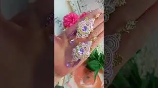 Сутажные серьги #handmade #diy #jewelry #сутаж #украшения #ручнаяработа #shorts #moda2025 #soutache