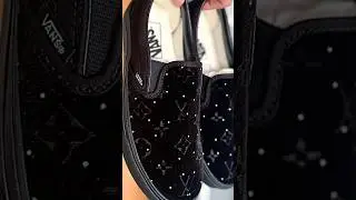 #blackvelvet #velvet #lv #vans #shoes #spring #summer #style #fashion #design #etsy #custom #new