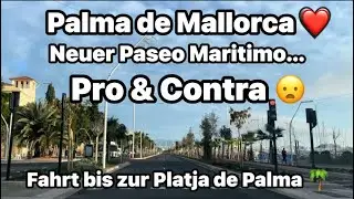 Palma ❤️ Paseo am Wochenende 😎 Pro  & Contra 👍 nicht alle sind zufrieden, denn es gibt auch Probleme