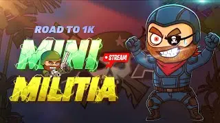 Mini Militia Live Stream 3v3 🗿🎯