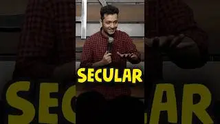 Secular #democracy #india #media  #politics #standupcomedy #masoomrajwani #jokes #100dayschallenge