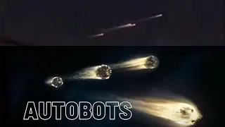 Transformers - The Autobots landing in California