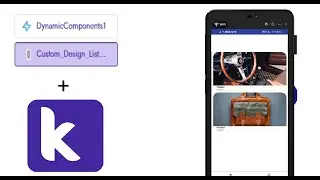 Creando Lista - Extensión Dynamic Components - Kodular