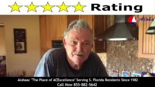 ALOHAAC REVIEWS CORAL SPRINGS FL - 5 STAR
