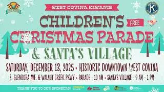 The City of West Covina - Children's Christmas Parade