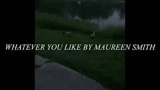 Whatever You Like By Maureen Smith