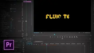 Урок по Premiere Pro | Создание текстовой анимации