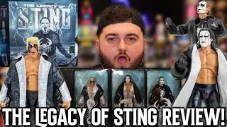 THE LEGACY OF STING JAZWARE VAULTS EXCLUSIVE 3-PACK FIGURE REVIEW!