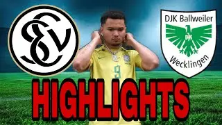 🤯ELVERSBERG VS BALLWEILER HIGHLIGHTS 🔥Stadion Vlog Saarlandliga | davewave 