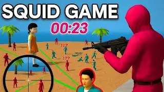Squid Game EP-78🐙 K-sniper 3D Android Gaming #subwaysurfers #live #shorts #shortsfeed
