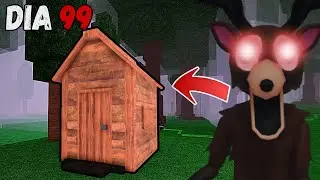 SOBREVIVENDO 99 NOITES NA FLORESTA EM UMA CASINHA DE MADEIRA