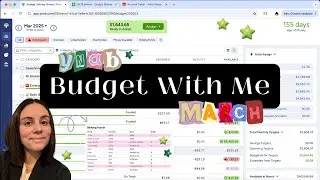 YNAB Budget With Me | March 14, 2025 Paycheck | Sinking Fund Priorities