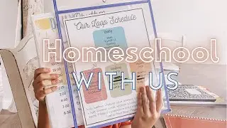Homeschool With Us // 2nd Grade Independent Work Loop // Homeschool 2021