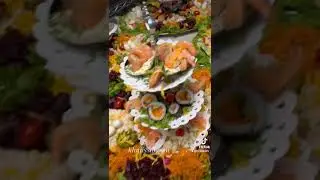 #saladeroyale #mariage_marocain #khmissa #wedding #عرس #buffet #salade