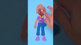 How to make a DIY Meekah Paper Craft!! #shorts #Meekah