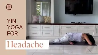 Yin Yoga for Headache Relief - 5 Simple Yin Yoga Poses | 30 Min Yin Yoga Practice