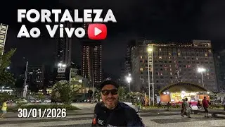 Fortaleza AO VIVO – Beira-Mar em Tempo Real! 🌊🇧🇷 (30/01/2026)