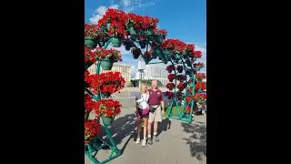 Teresa and Cullan Crothers in Moscow, Russia on a Radisson Cruise Ship on August 7, 2025!