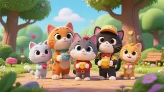 Kitten Team&rsquo;s Caring Adventure Song | Nursery Rhymes & Kids Songs