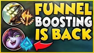 FUNNEL BOOSTING IS BACK! (2v8 WIN EVERY GAME) | League of Legends