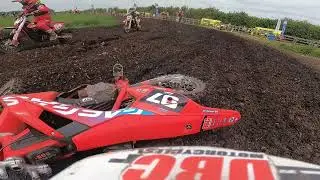 Round 2 of the Uk Electric Motocross Championship At Buttercup Farm