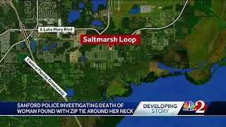 Woman found dead with zip tie around neck in Sanford, police say