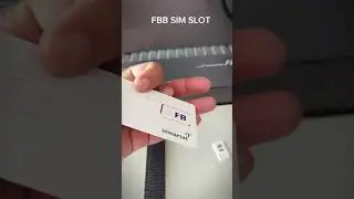 FBB SIM slot and installing basic understanding  II Sailor 360