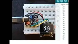 ESP32-C3 and OLED - SSD1306 simple animation