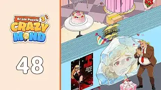 Brain Puzzle 3: Crazy Mind Level 48 Sweetheart's Mask | Every Puzzle Solved! 🎯