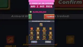 Trading Rare Mjolnir #skyblock