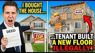 Tenant Built An ILLEGAL Floor On My Roof. I Sued Him For Everything