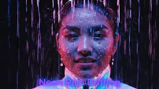 Neon Rain Drifting  - Synth Music - Music for Work - Music for Studying - Lofi - Ambient Sleep Music