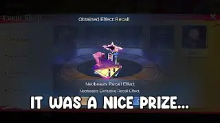 Recall is enough... | Neobeast Recharge Event 2023 Phase 1