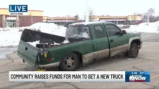 Community raises money to help South Bend man buy new truck after photo goes viral