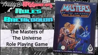 The Masters of the Universe Role Playing Game (FASA, 1985) | Rules Breakdown