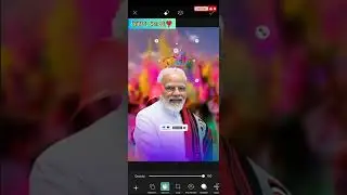 ❣️Modi Ji Holi Photo Editing 2022/Holi Special Photo Editing😱Picsart/Picsart Holi Editing/#shorts/