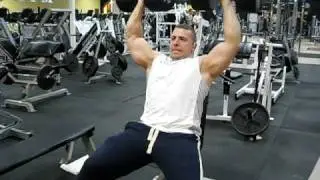 WNBF Pro Rob Moran - Dumbell Press 100x8 - 1/1/10