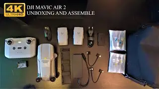 DJI Mavic Air 2 Unboxing & Assemble | Fly More Combo | My New Travelling Gear