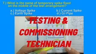 TESTING AND COMMISSIONING TECHNICIAN - Question & Answer written examination