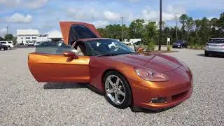 C4474A 2007 Chevrolet Corvette Atomic Orange Metallic