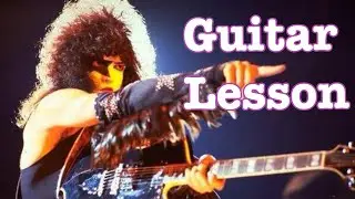 Under the Rose - KISS Guitar Solo Lesson