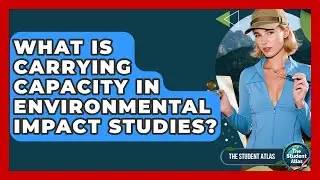 What Is Carrying Capacity In Environmental Impact Studies? - The Student Atlas