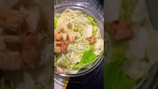 McDonald's Caesar Salad#parmesancheese #caesarsalad #mcdonalds #shorts