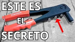 COMO USAR LA REMACHADORA MANUAL fácil