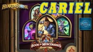 Hearthstone - Book of Mercenaries - Cariel Roame (All 8 Enemies)