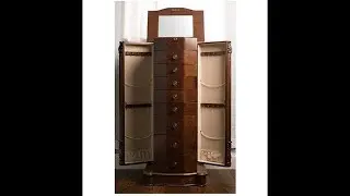 Best Jewelry Armoire Antique Walnut - Hives and Honey FLORENCE jewelry box jewelry armoires