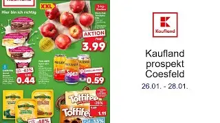 Kaufland prospekt Coesfeld  26.01. - 28.01.