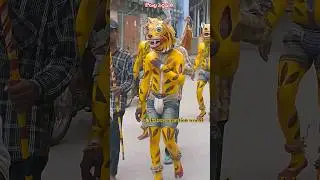 💥Peddapuli dance#shorts #moharram #peddapulidance #ytshorts #trendingshorts #like #subscribe #Shorts