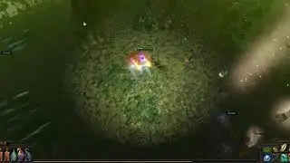 Path of Exile, NeverSink lootfilter and Frost Blade Raider Build.